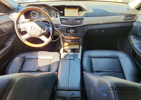 2011 Mercedes-Benz E 350 from USA, damaged, VIN WDDHF5GB6BA323655